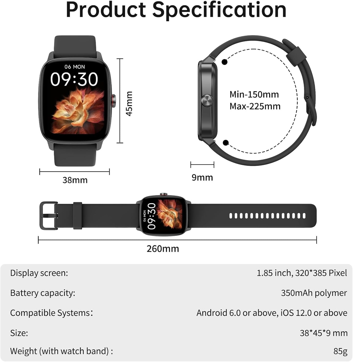 Purilite Select Smartwatch – Your Fitness, Health & Lifestyle Companion