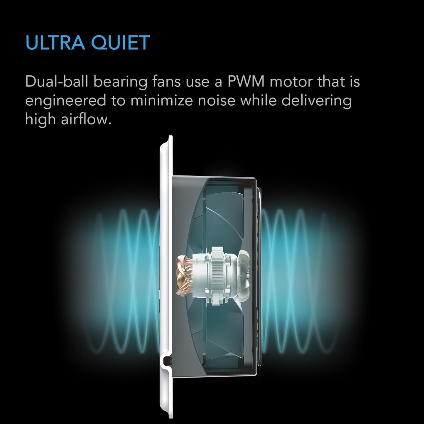 AC INFINITY AIRTAP T4, Quiet Register Booster Fan with Thermostat Control. Brown Bronze Vent. Fits 4 In x 10 In Registers.