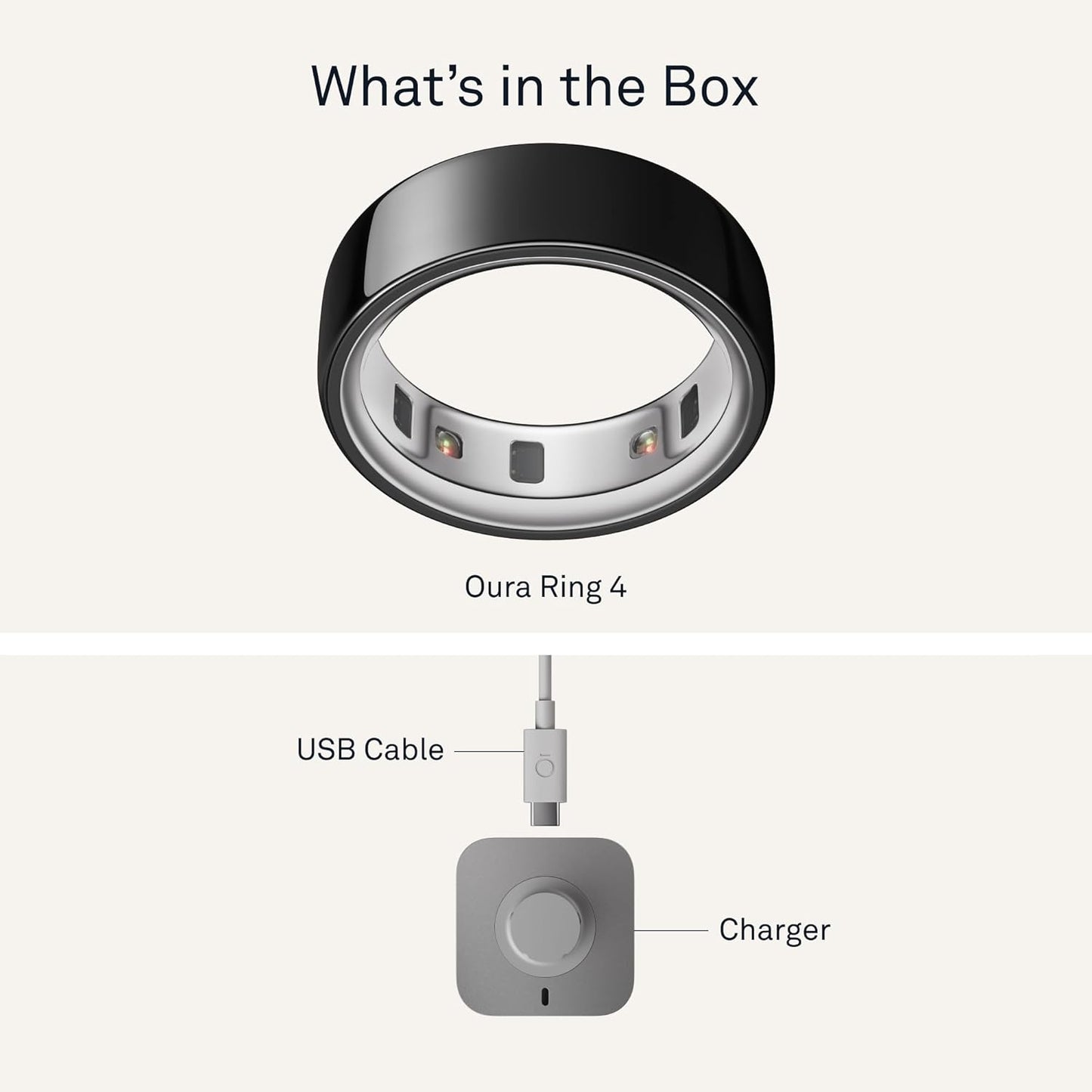 Oura Ring 4 - Gold - Size 9 - Smart Ring - Size First with Oura Ring 4 Sizing Kit - Sleep Tracking Wearable - Heart Rate - Fitness Tracker - Up to 8 Days of Battery Life
