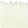 Purilite Select Unscented Ivory Taper Candles