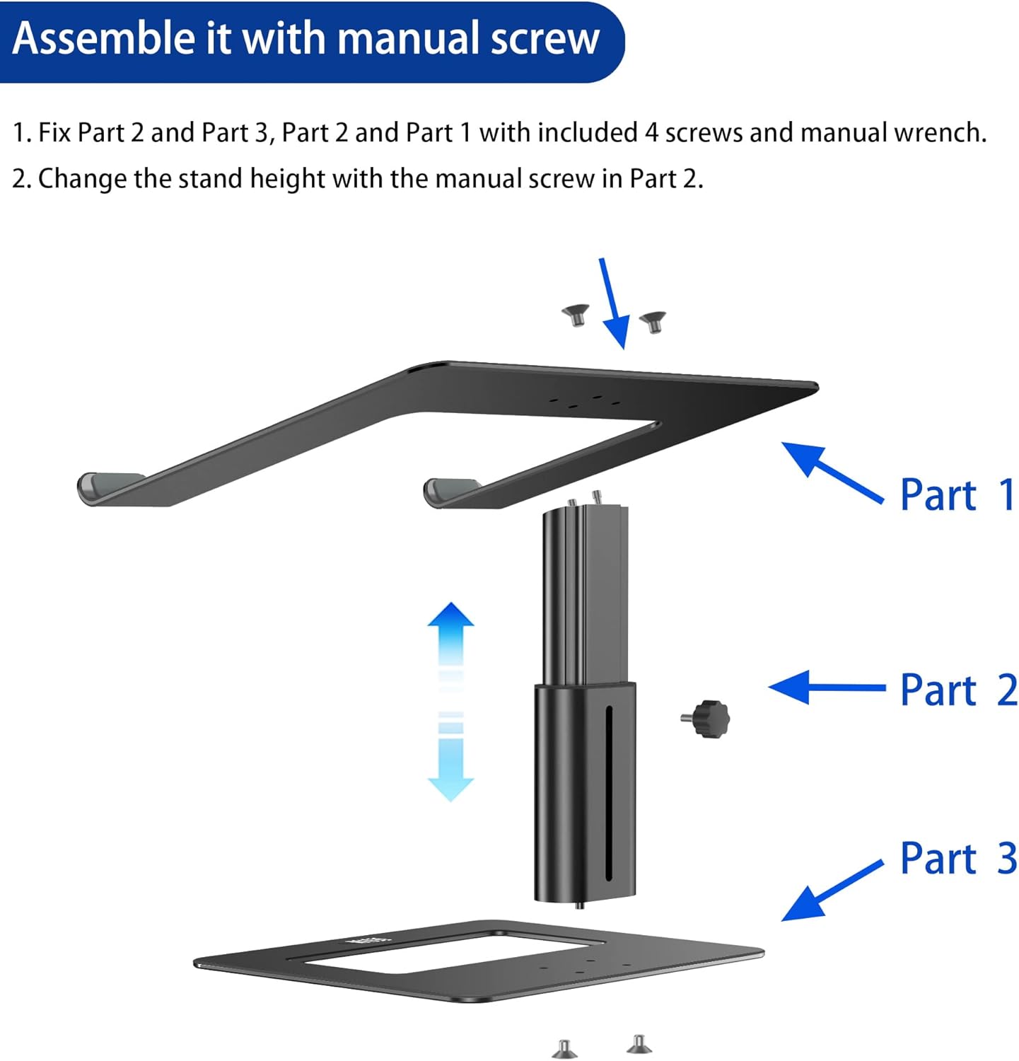 Purilite Select Aluminum Laptop Stand