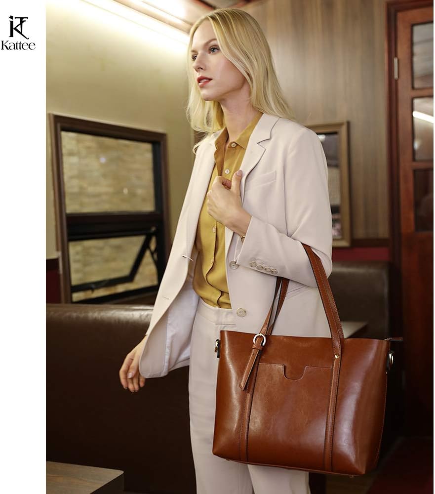 Purilite Select Women’s Vintage Leather Tote Bag