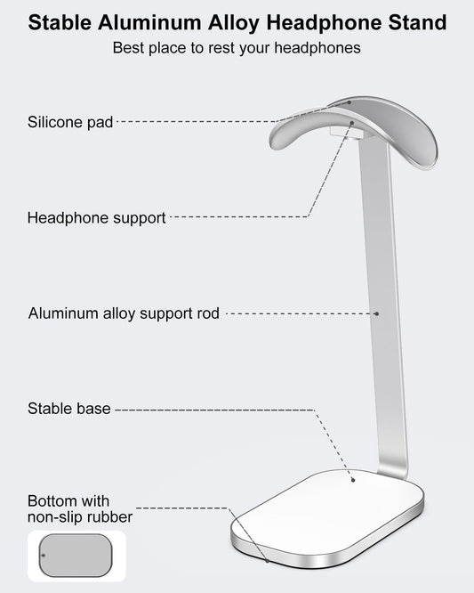 Purilite Select Wooden Headphone Stand - PuriLite