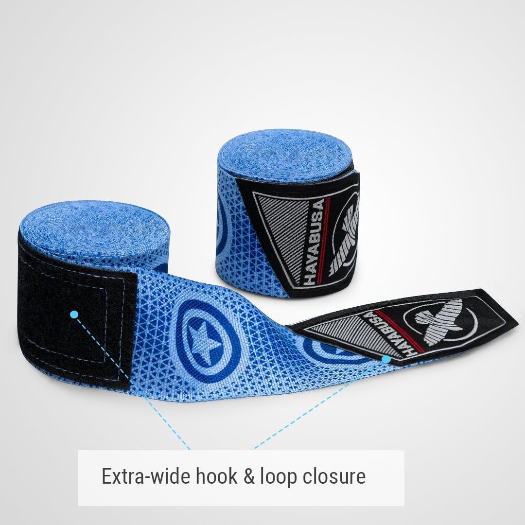 Hayabusa Marvel Hero Elite Mexican Style Boxing Hand Wraps for Men & Women