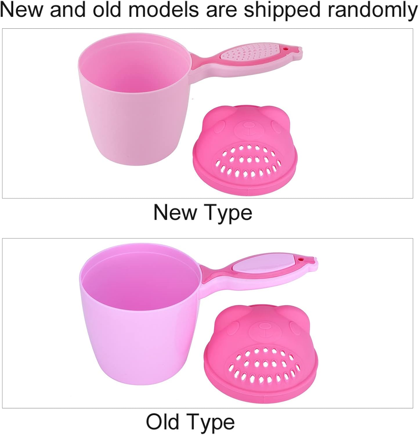 Qiilu Bath Rinse Cup Baby Shampoo Cup Cute Kid Wash Hair Bathing Flusher Eye(Green) ()