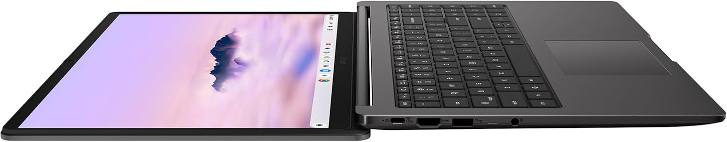 ASUS Chromebook Plus CX15, 15.6” 16:9 FHD (1920 x 1080) Anti-Glare Display, Intel® Core™ 3-N355 Processor, 128GB Storage, 8GB RAM, ChromeOS, Rock Grey, CX1505CTA-AS31-CB