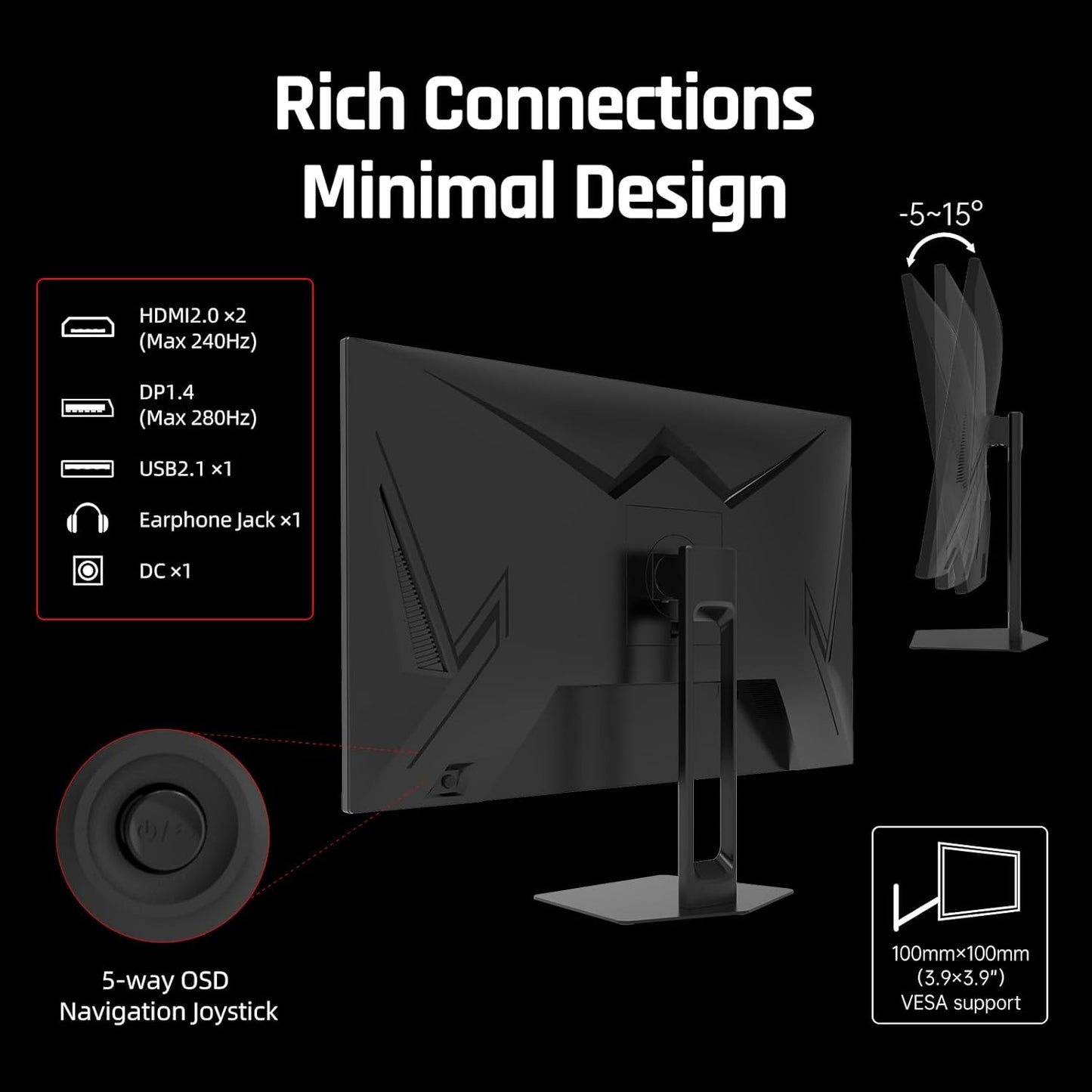 KTC 32 Inch 2K Computer Monitor, IPS 1440p Monitor with Ultra-Thin Bezels, HDR10, Freesync/G-sync, HDMI/DP Ports, Tilt Adjustable, Eyecare, Ideal for Business, Office, and Casual Gaming