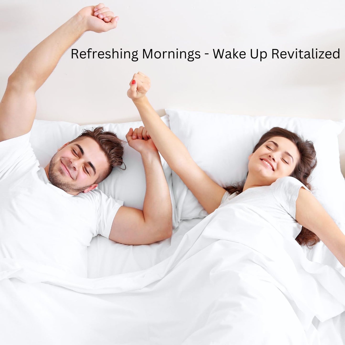 Lane Linen 100% Organic Cotton Queen Sheet Set, 4-Piece Percale Bed Sheets for Queen Bed - Soft, Breathable, Hypoallergenic, Deep Pocket Fits Mattress Up to 15" Deep, Hotel Quality Sheets - White