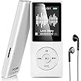 32GB MP3 Player with Bluetooth, Wodgreat Portable HiFi Lossless Music Players with Built-in Speaker for FM/Video/E-Book, Multifunctional Walkman Media Player with TF Card Slot, Support up to 128GB