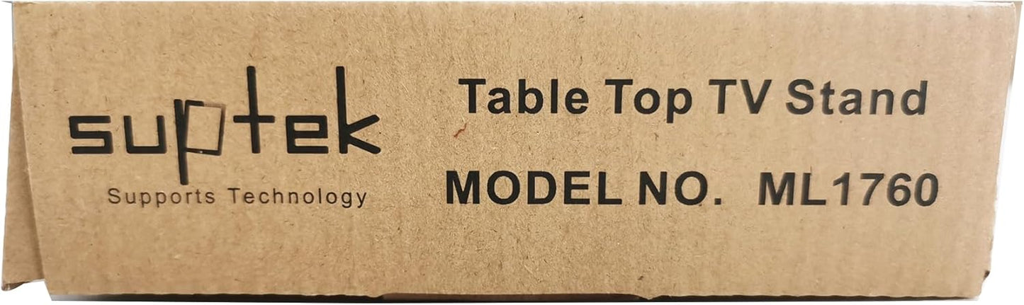 Purilite Select Stationary Tabletop TV Stand (22"–65")