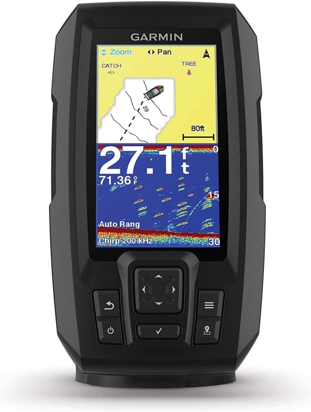 Garmin 010-01870-00 Striker Plus 4 with Dual-Beam transducer, 4 inches