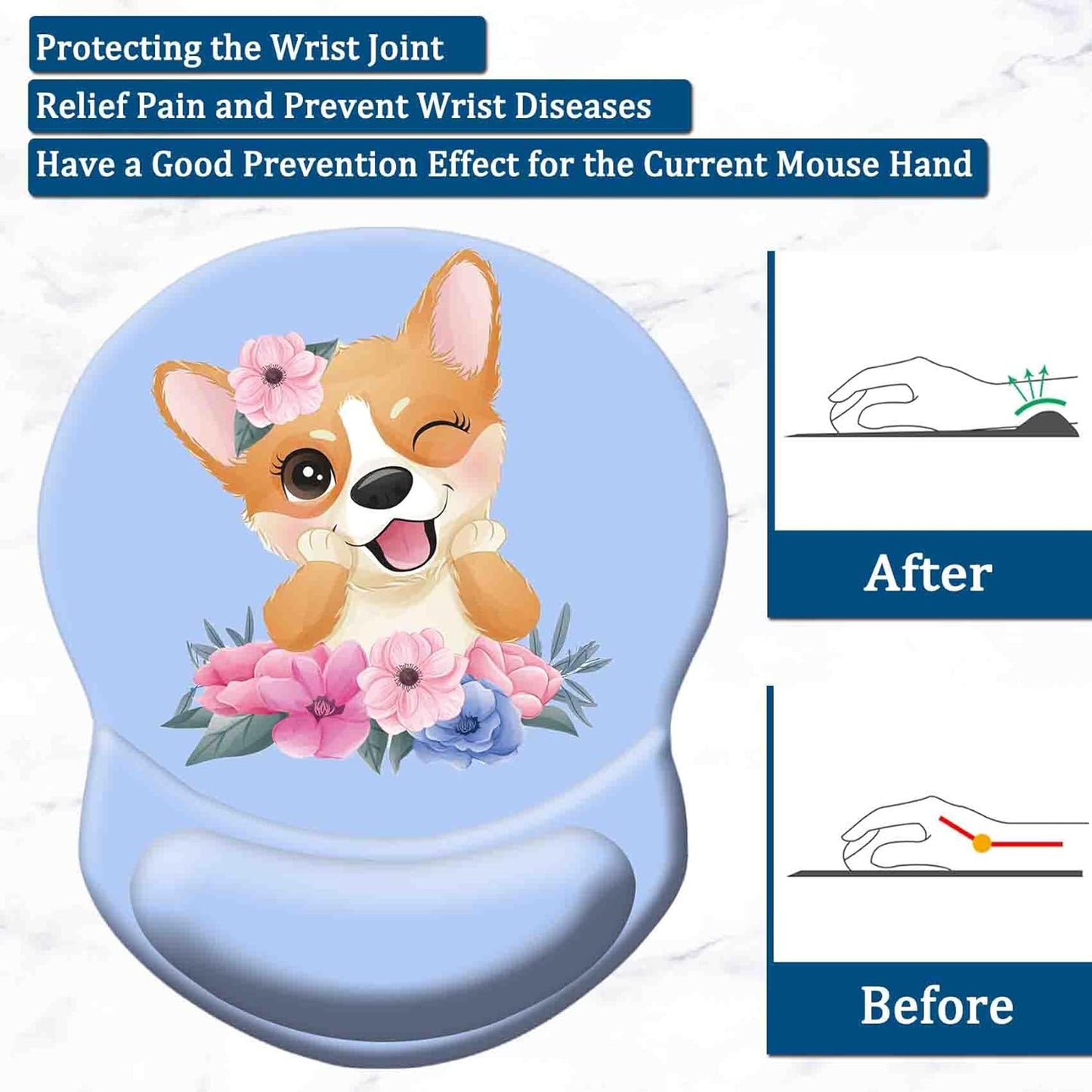 Purilite Select Ergonomic Mouse Pad