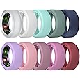 Oura Ring 4 - Silver - Size 8 - Smart Ring - Size First with Oura Ring 4 Sizing Kit - Sleep Tracking Wearable - Heart Rate - Fitness Tracker - Up to 8 Days of Battery Life