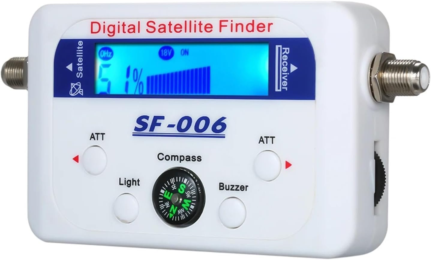 Digital Satellite Finder Satellite Signal Meter Mini Digital Satellite Signal Finder Meter with LCD Display Digital Satfinder for Dish Network Directv