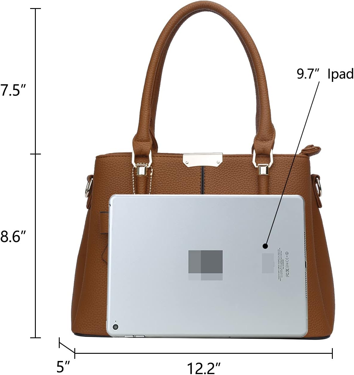 KKXIU Trendy Tote Bag for Women Lightweight Oxford Big Capacity Shoulder Purses and Handbags