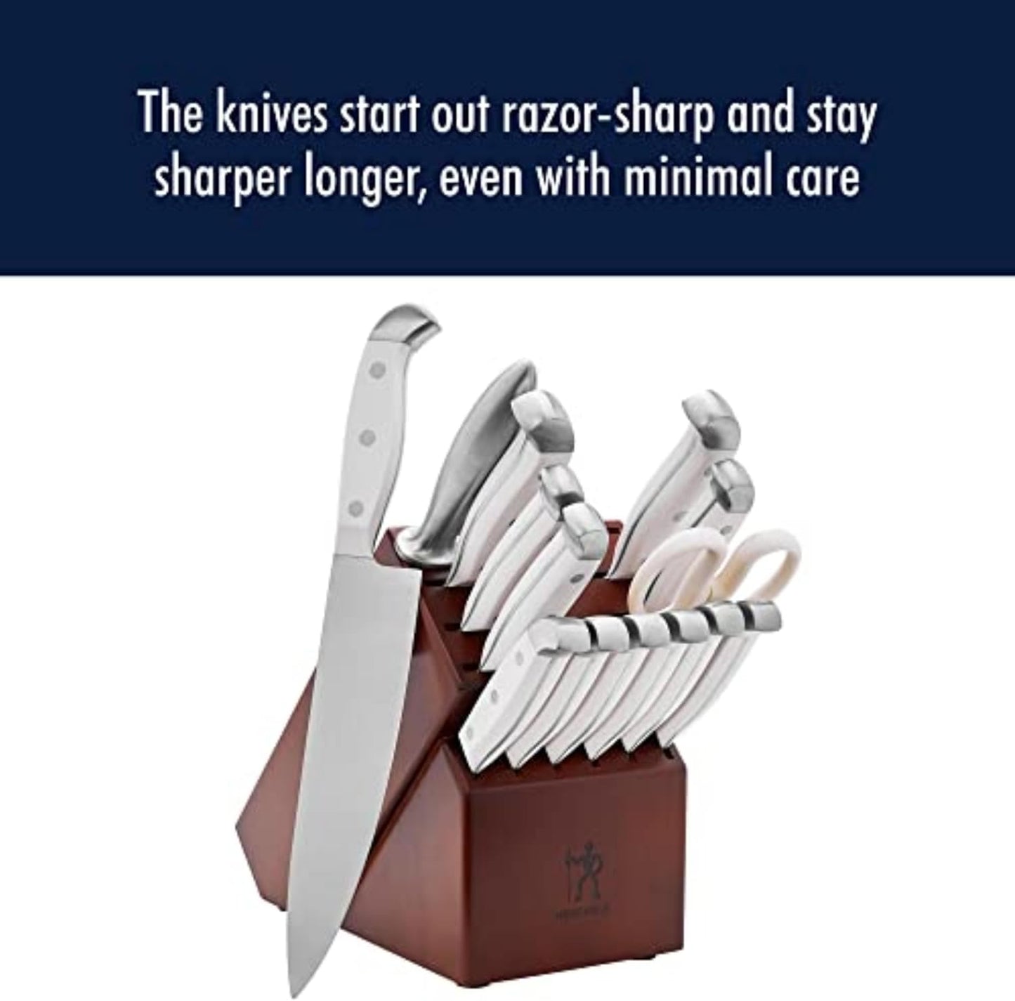 J.A. Henckels International Statement 20-pc Knife Block Set - Dark Brown