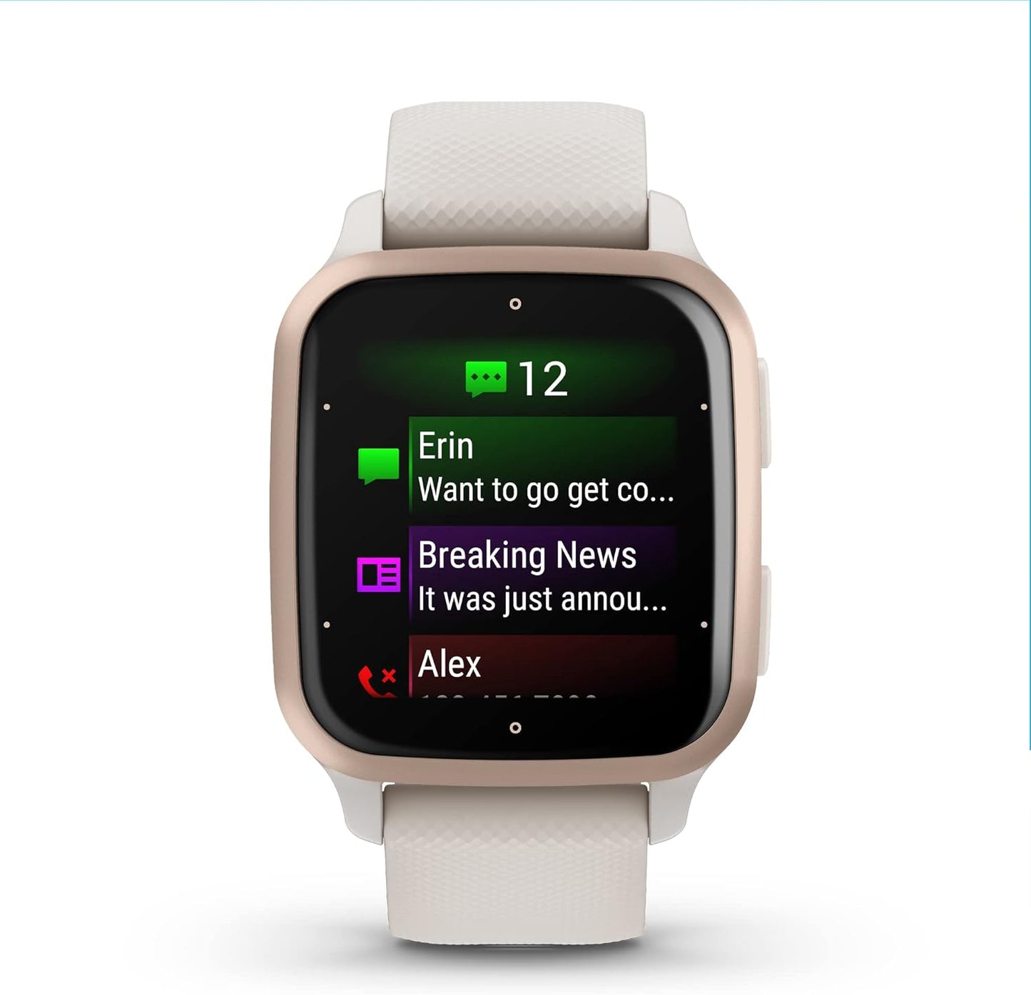 Garmin Venu® Sq 2 GPS Smartwatch, All-Day Health Monitoring, Long-Lasting Battery Life, AMOLED Display, Slate and Shadow Gray