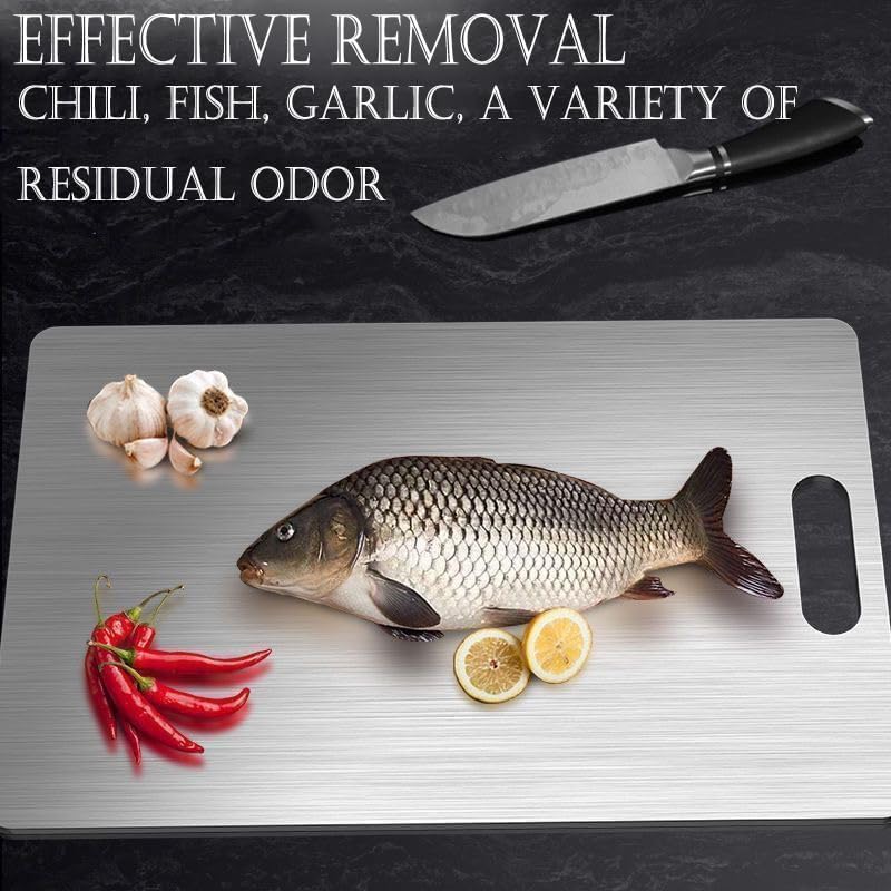 Purilite Select 2025 Titanium Cutting Board – Durable, Hygienic & Multi-Purpose (11.4 x 7.9 in)