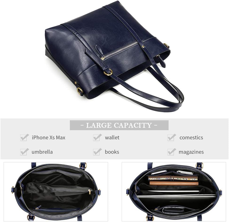 Purilite Select Women’s Vintage Leather Tote Bag