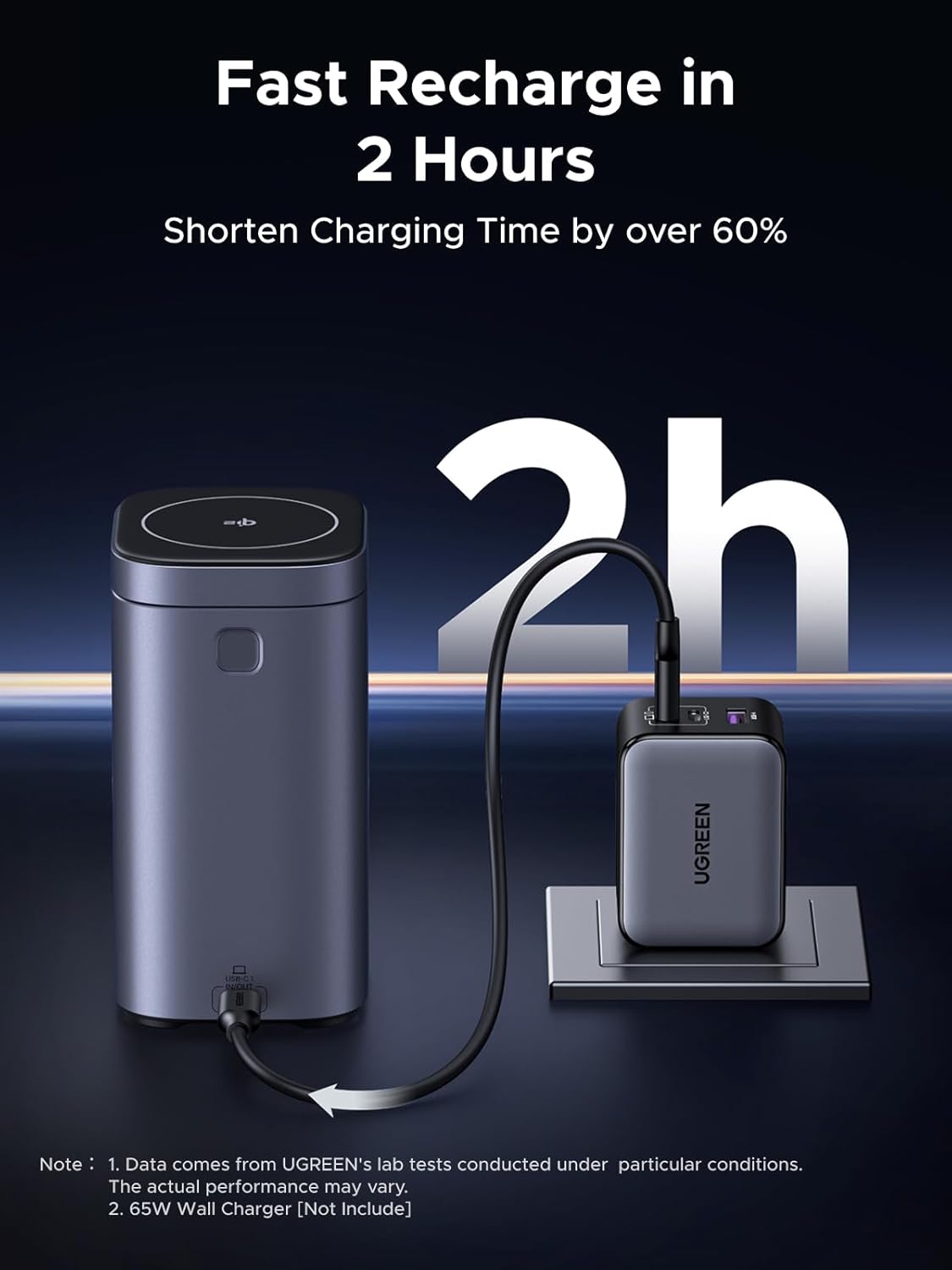 UGREEN Nexode Power Bank 20000mAh 145W Portable Charger, Qi2 Certified 15W Magsafe Compatible Wireless Fast Charging USB C Battery Pack for MacBook Pro/iPhone 16 Series/iPad air