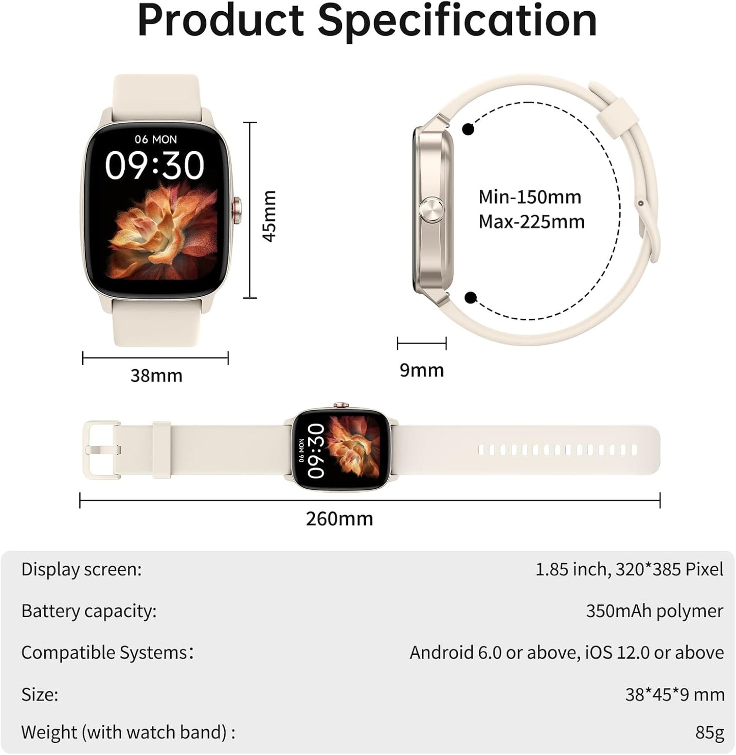 Purilite Select Smartwatch – Your Fitness, Health & Lifestyle Companion