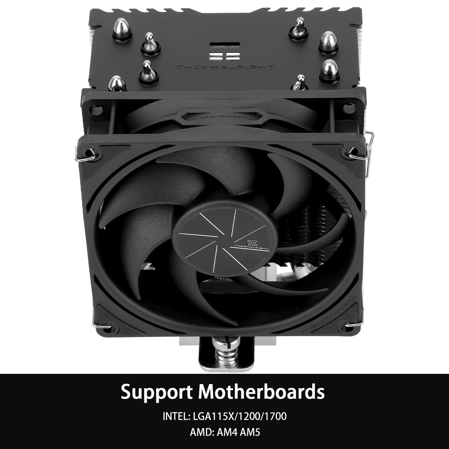 Thermalright Assassin X 90 SE V2 CPU Cooler, 92mm PWM Quiet Fan CPU Air Cooler, Support Intel Lga1700/1150/1151/1200,AMD AM4 AM5, Computer Cooler(AX90 SE V2)