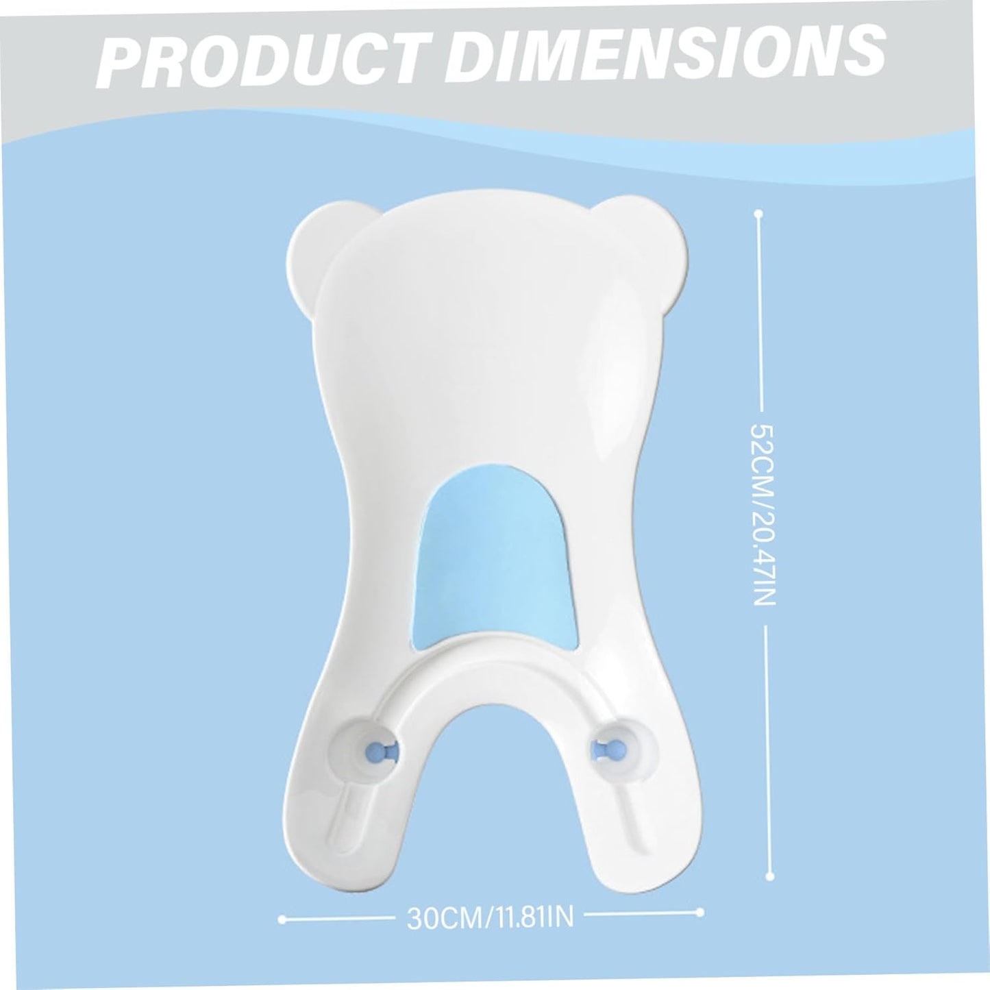 Baby Bathtub for Sink Baby Sink Bath with Suction Cup, Portable Ergonomic Design Bath, Safe PP Buttock Support Washing Tool for Counter Bathtub