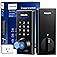 Philips Fingerprint Keyless Entry Door Lock, Electronic Door Lock with Touchscreen, Long-Lasting Battery, Auto Locking, One-Time Code, Keypad Deadbolt, One-Touch Locking, Matte Black