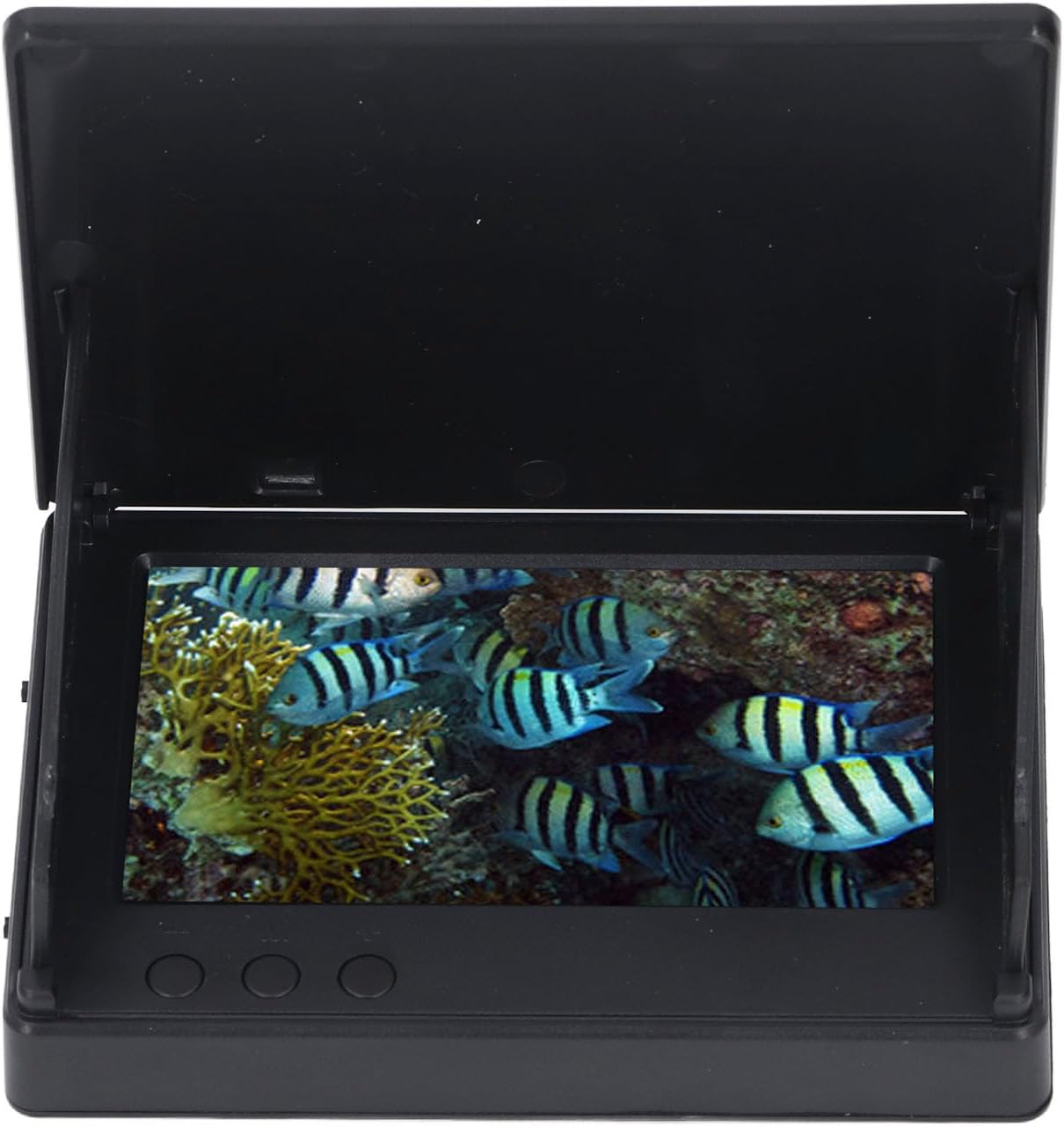 Underwater Fishing Camera, Portable Fish Finder Camera with 4.3 Inch LCD Monitor, 1080P Wide Angle Lens LED Water Proof Camera for Ice Lake Sea Boat Kayak Fishing