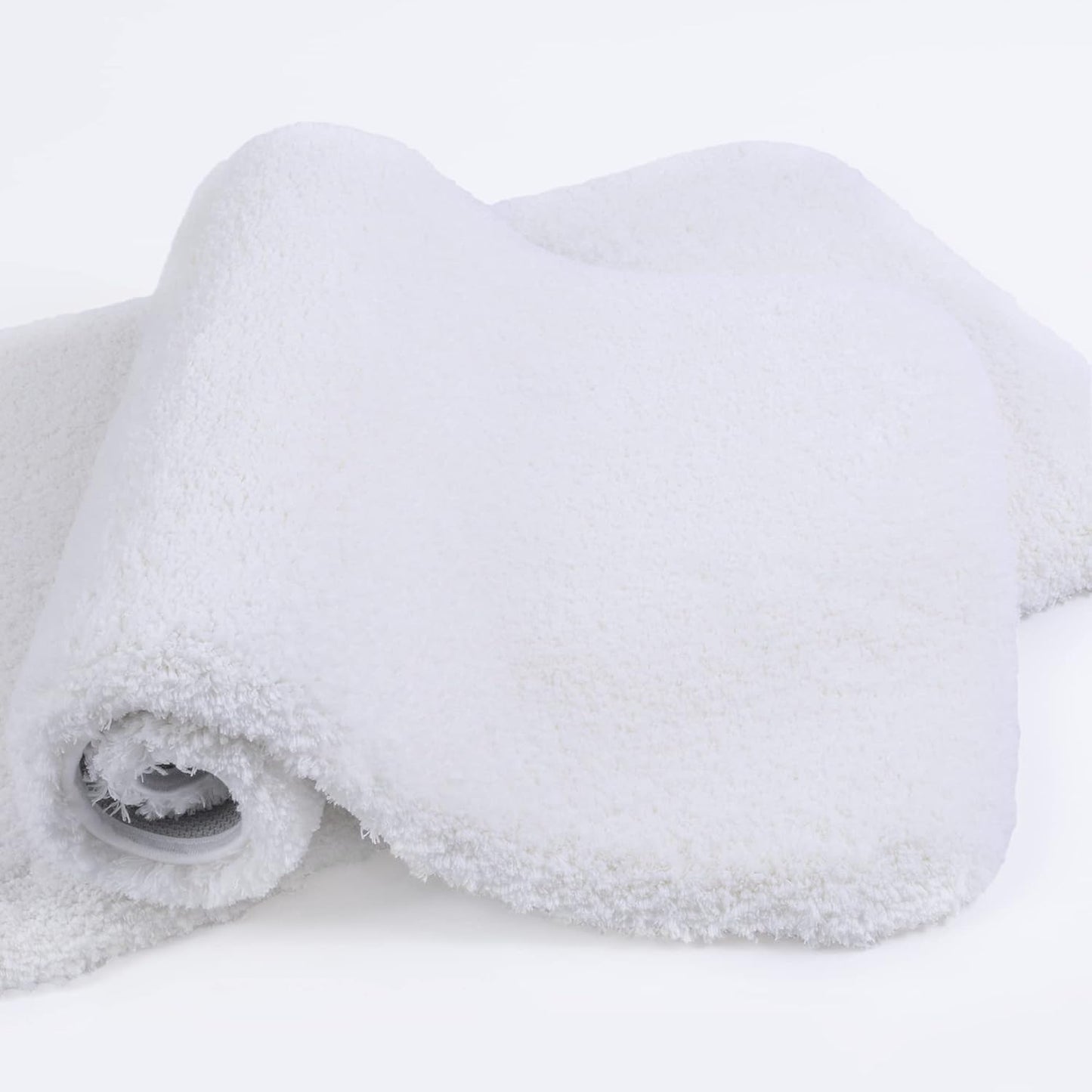 Bathroom Rugs Set 2 Pieces - Bath Rugs Ultra Soft Absorbent Non-Slip Fluffy Thick Microfiber Cozy Bath Mats Set for Tub Shower Bathroom Floors Accessories, 20"x32" & 16"x24" Set of 2 (Beige)