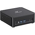 MINISFORUM UM760 Slim Mini PC AMD Ryzen 5 7640HS(6C/12T, up to 4.3GHz) 16GB RAM 1TB SSD Micro Computer, HDMI(4K), DP(4K),USB4(8K) Triple Video Output, AMD Radeon 760M Graphics 2.5G LAN Small PC