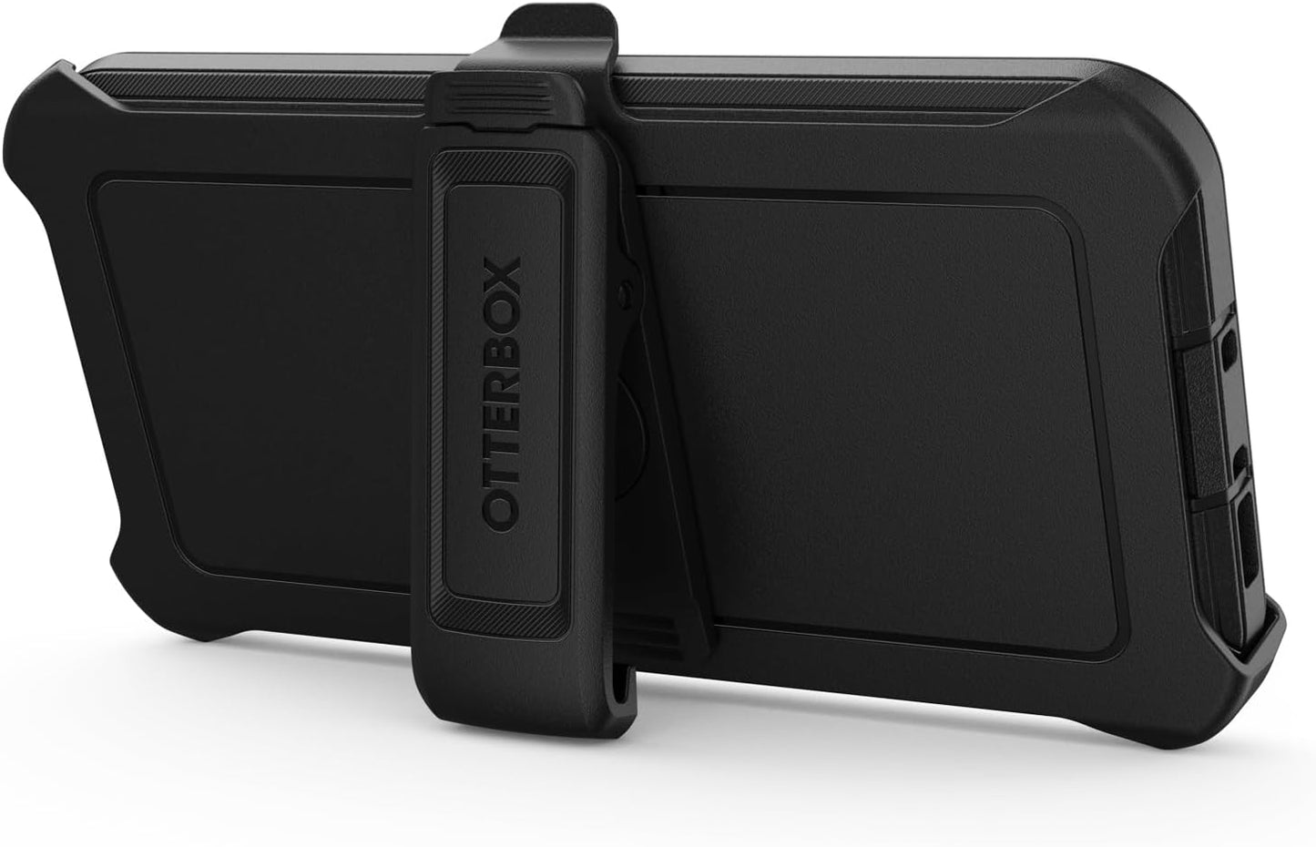 OtterBox Galaxy S23 FE Defender Series Case - Black, Rugged & Durable, with Port Protection, Includes Holster Clip Kickstand