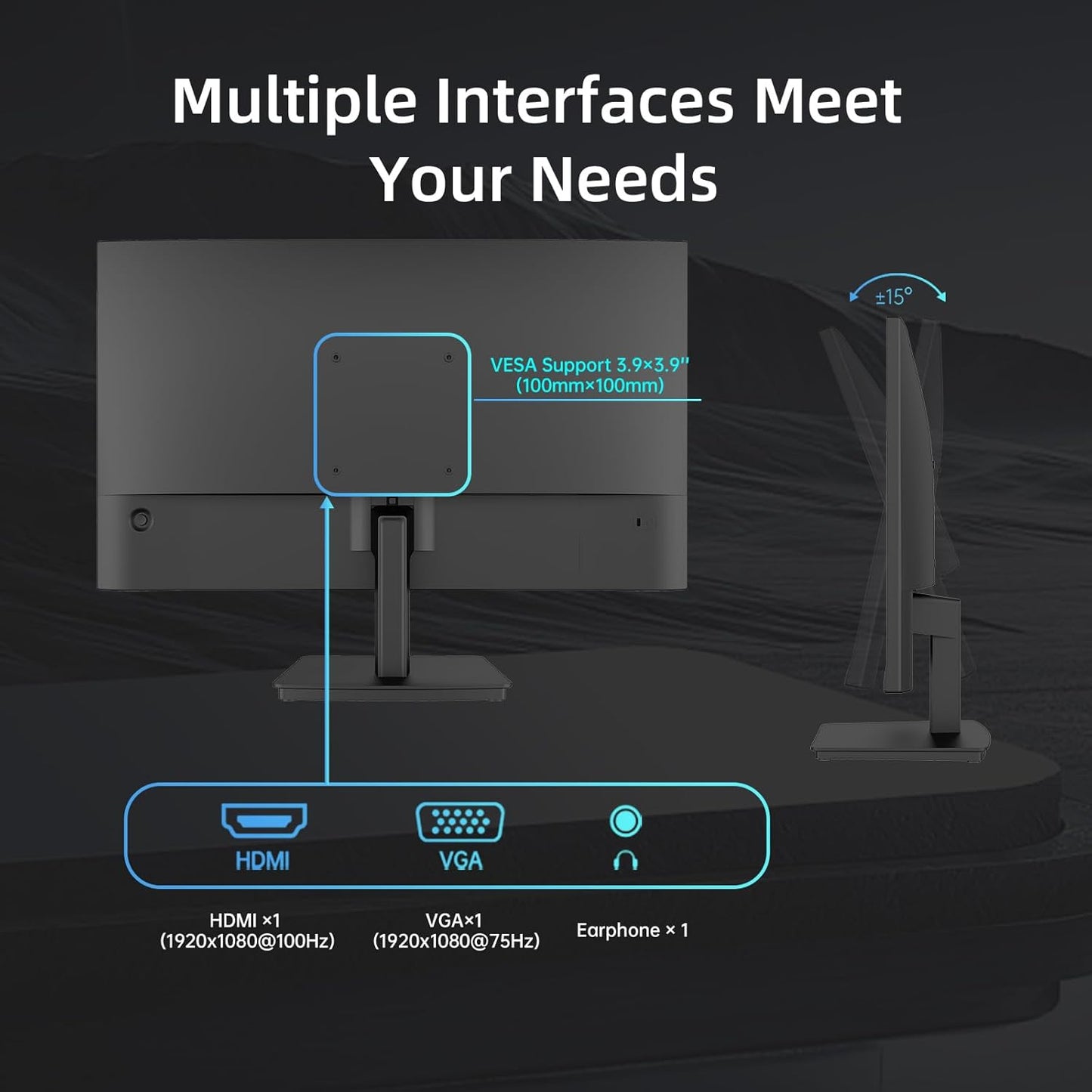 KTC 32 Inch 2K Computer Monitor, IPS 1440p Monitor with Ultra-Thin Bezels, HDR10, Freesync/G-sync, HDMI/DP Ports, Tilt Adjustable, Eyecare, Ideal for Business, Office, and Casual Gaming