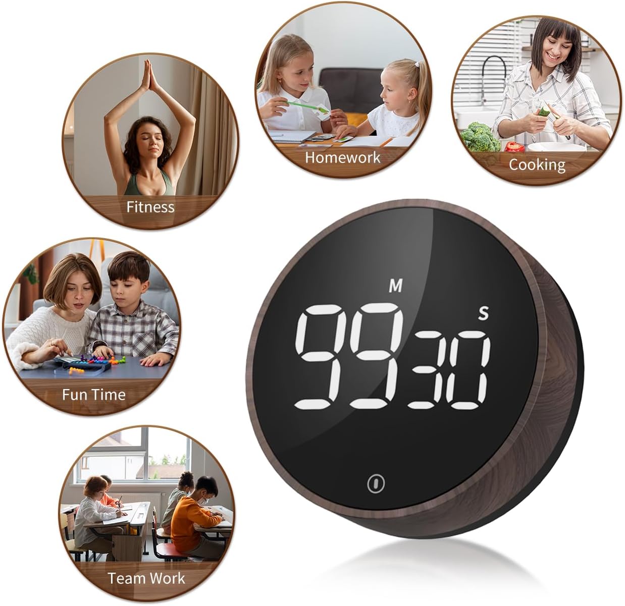 Purilite Select Magnetic Digital Timer