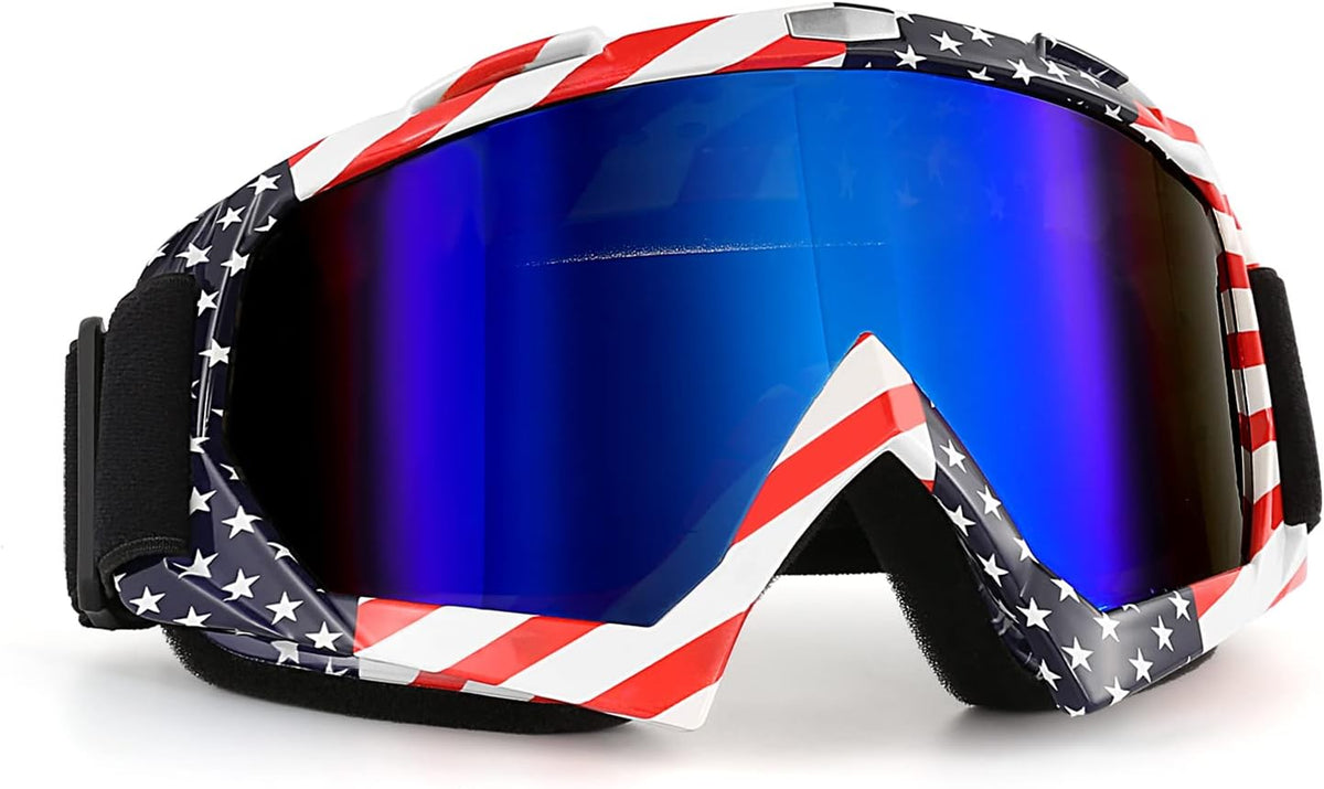 ATV Goggles Dirt Bike Motorcycle Glass Motocross Anti UV Goggles Dustproof Windproof for Adult Youth Kids Riding Racing - PuriLite