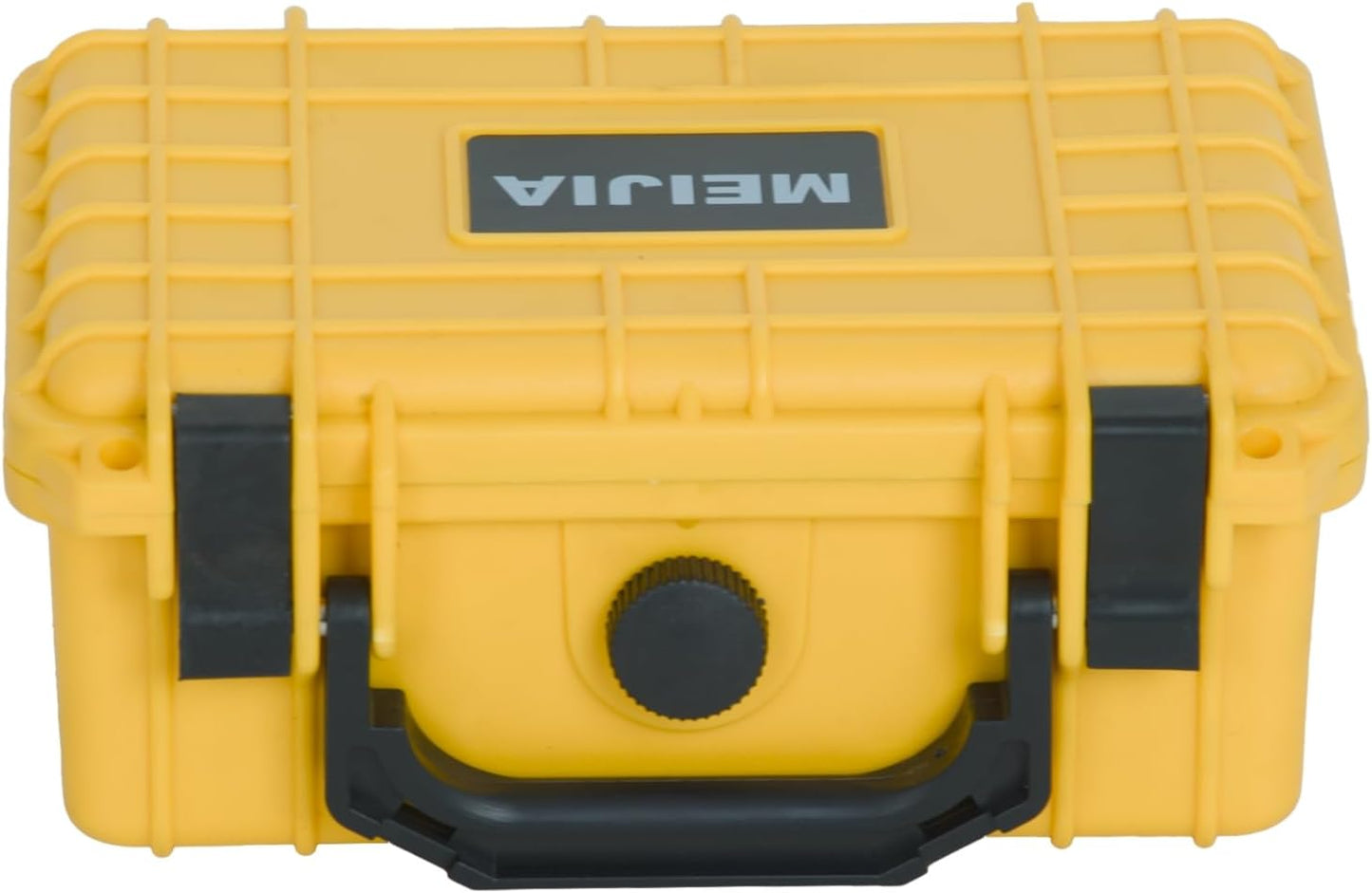 MEIJIA Portable All Weather Waterproof Protective Hard Case,Camera Case with Customizable Fit Foam, Fit use of Drones, Cameras, Equipments, 8.12"x6.56"x3.56" (Black)