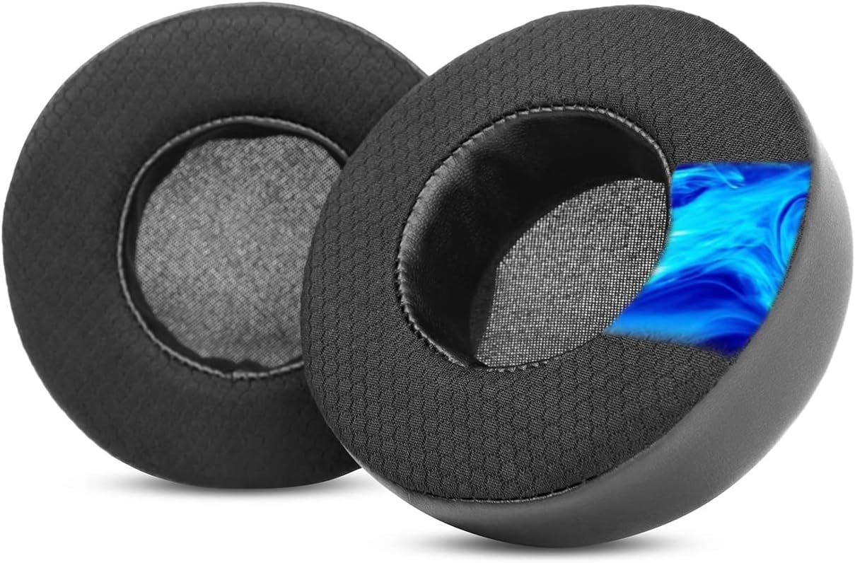ACCOUTA Cooling Gel Replacement Earpads Cushions Compatible with Corsair Virtuoso RGB Wireless SE Gaming Headset Ear Pads with Cooling Gel Layer
