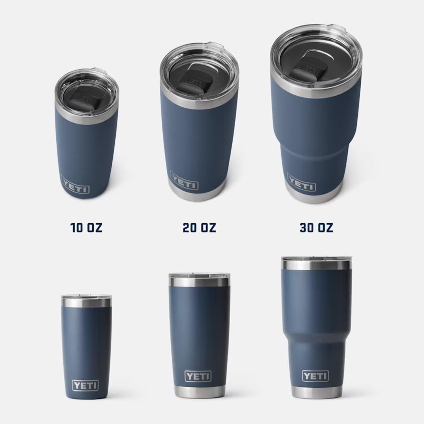 YETI Rambler 30 oz Stainless Steel Vacuum Insulated Tumbler w/MagSlider Lid