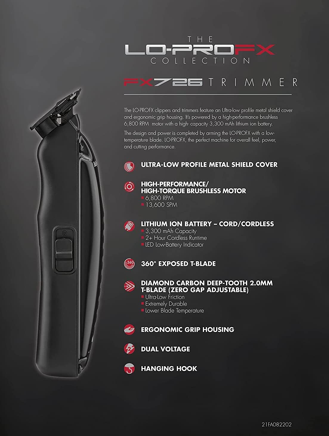 BaBylissPRO Lo-ProFX High-Performance Low Profile Collection