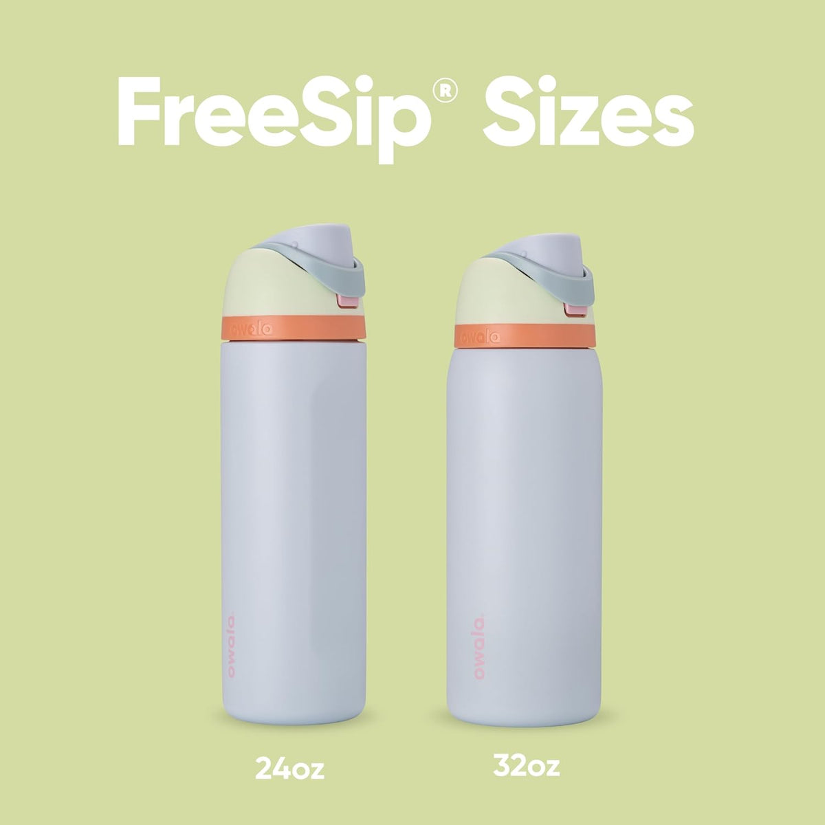 Owala FreeSip Insulated Stainless Steel Water Bottle with Straw for Sports, Travel, and School BPA-Free Sports Water Bottle, 24 oz, Beach House - PuriLite