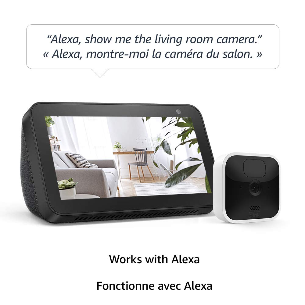 Blink Indoor (3rd Gen) – wireless, HD security camera with two-year battery life, motion detection, and two-way audio – 5 camera system
