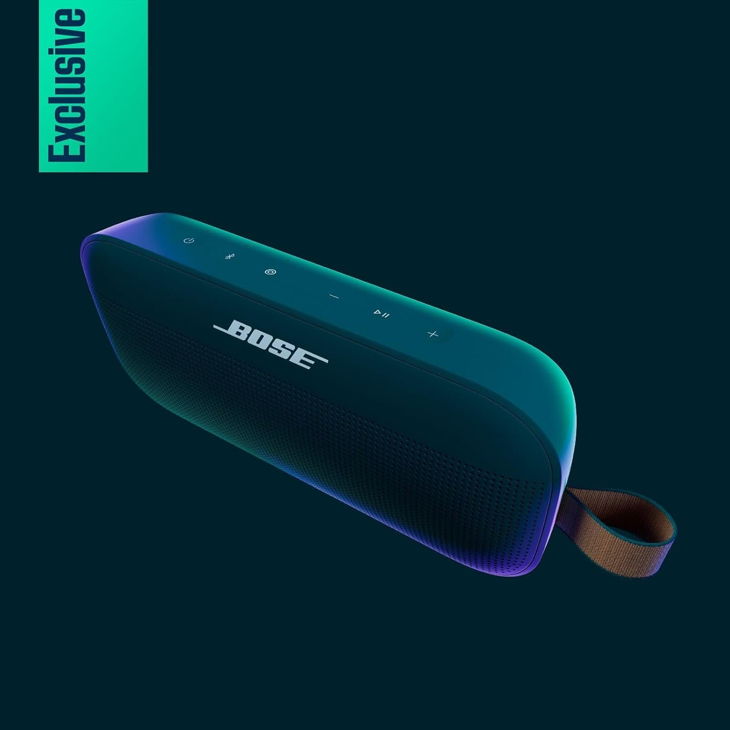 Bose SoundLink Flex Portable Bluetooth Speaker (2nd Gen), Portable Outdoor Speaker with Hi-Fi Audio, Up to 12 Hours Battery Life, Waterproof and Dustproof, Twilight Blue - Limited Edition