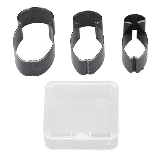 Purilite Select – 3-Piece Fish-Shaped Leather Cutting Die Set