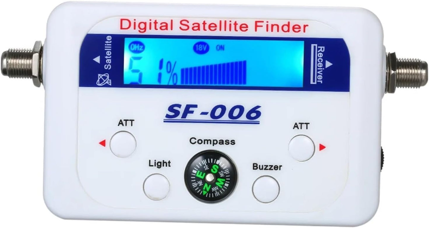 Digital Satellite Finder Satellite Signal Meter Mini Digital Satellite Signal Finder Meter with LCD Display Digital Satfinder for Dish Network Directv