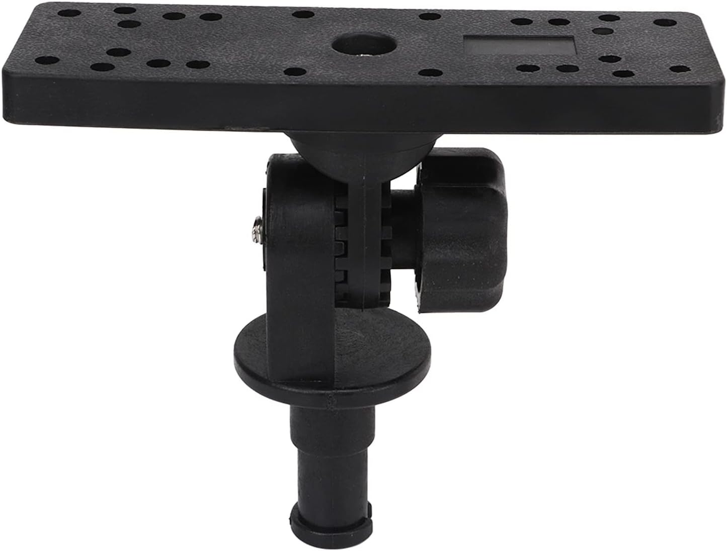 WODHMIEY Fish Finder Mount, Universal Boat Fish Finder Holder Base, Stable, Durable, 360 Degree Rotation, Easy Removal and Installation, Weatherproof Electronics Mount