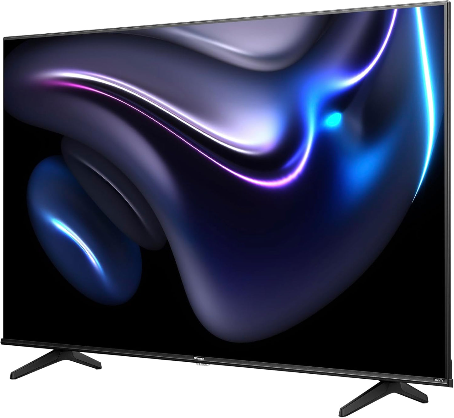 Hisense 58R63N-58 inch 4K UHD HDR LED Roku Smart TV-2024