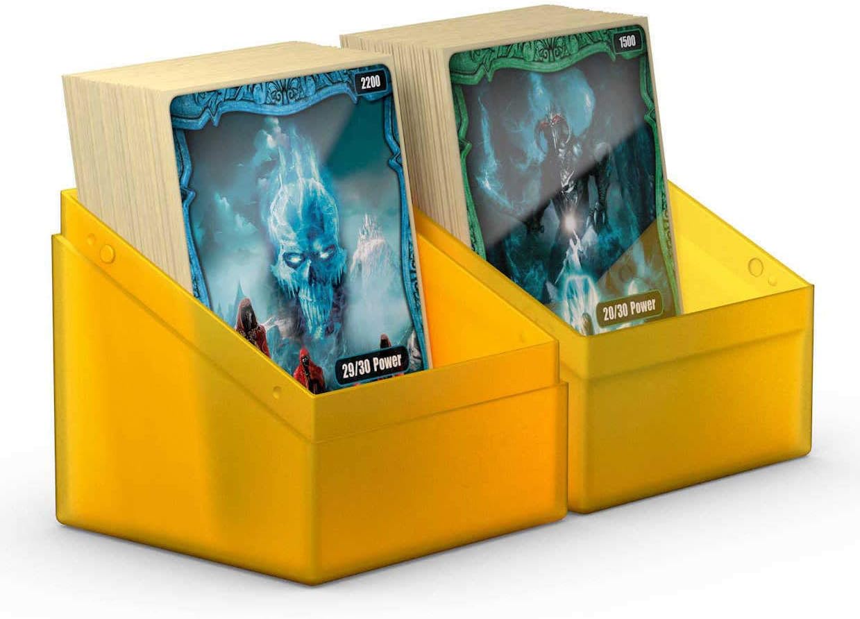 Ultimate Guard Boulder 100+ Classic, Deck Case for 100 Double-Sleeved TCG Cards, Onyx, Secure & Durable Storage for Trading Card Games, Soft-Touch Finish