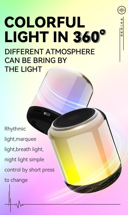 Generic Aura-Sync Surround Color Deep Bass Speaker - PuriLite