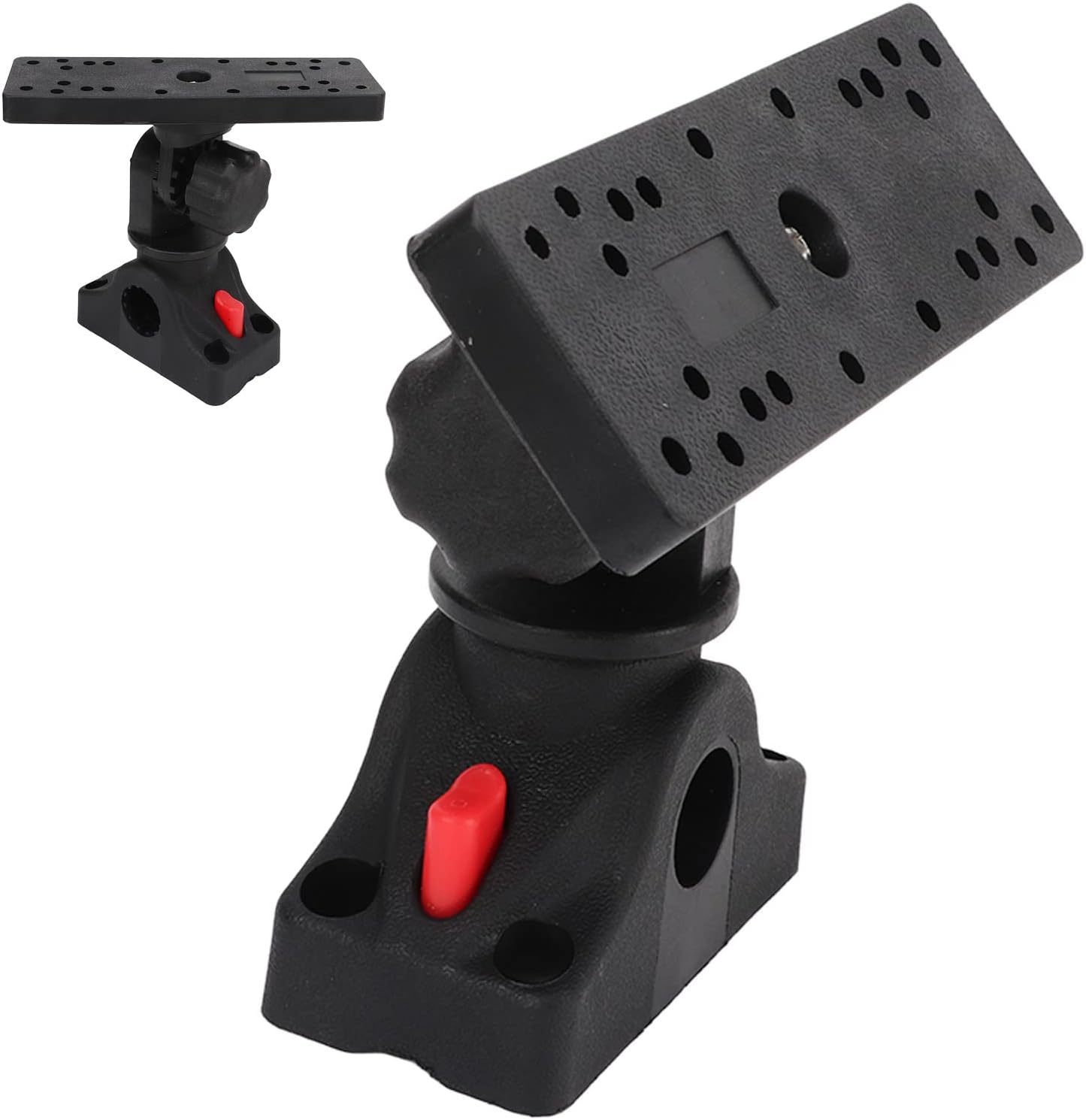 Focket Fish Finder Mount Base, 360° Rotating, Adjustable, Boat Compatible, Universal Fish Finder & GPS Holder