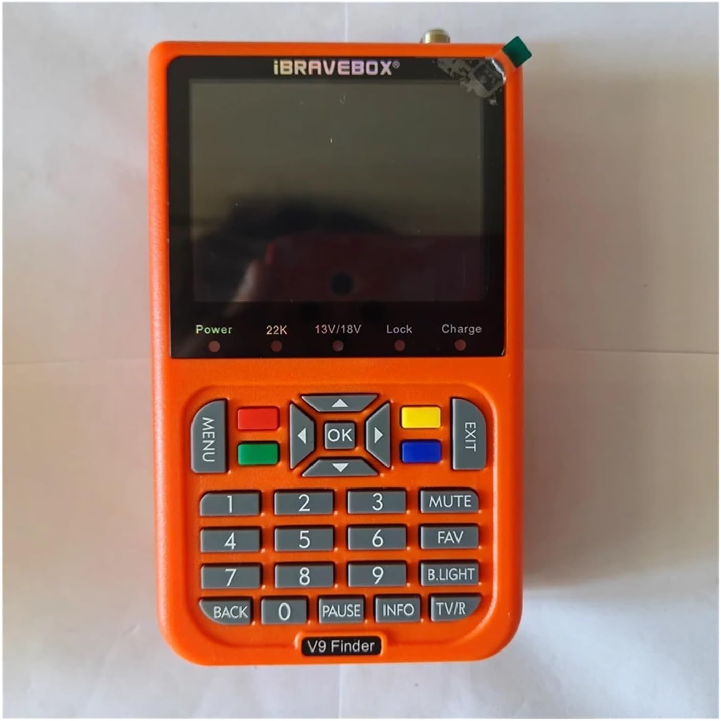 V9 Finder Digital Satellite Finder LCD Satellite Finder Digital Satellite Finder 3.5 Inch DVB-S/S2 H.265(Black)